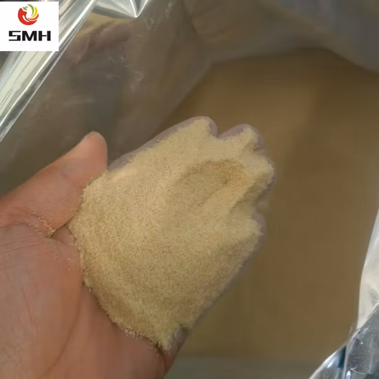 Виды гранул обезвоженного чеснока размером ячеек